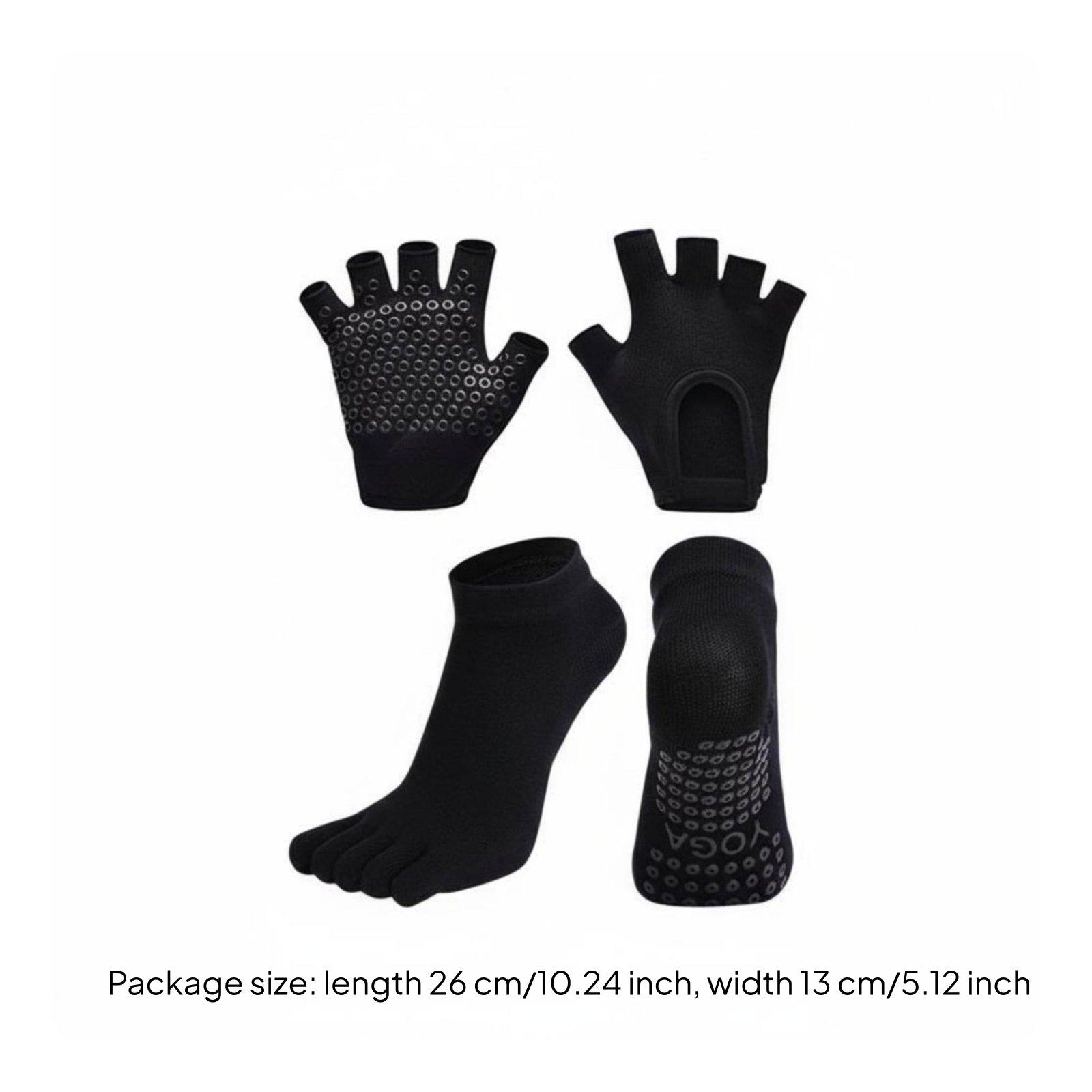 Yoga Fitness Training - Pilates-Socken für Damen, Rutschfeste Yoga-Kompressionssocken, Atmungsaktive