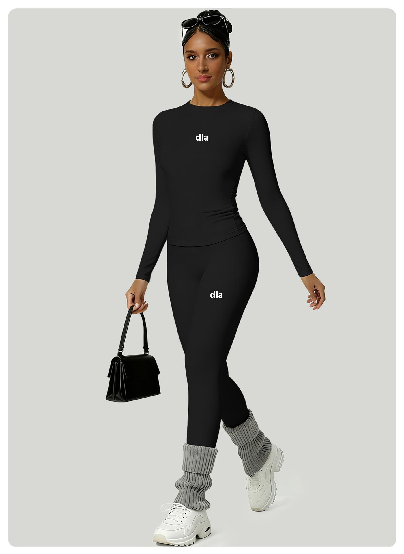 Yoga Fitness Training - Neues Yoga-Sportoutfit – Damen-Herbsthose mit langen