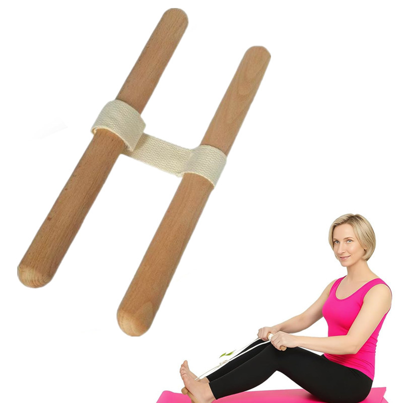 Yoga Of Fitness - Hamstring-Stretcher, Verstellbarer Flex-Gurt zur Schmerzlinderung, Yoga-Ganzkörper-Streckübungs-Fitness-Ausrüstungsset