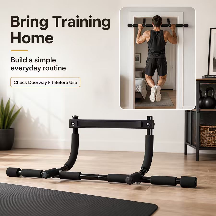 Push Up Board - Zusammenklappbares Push-Up-Brett mit robustem 1,0-Zoll-Schlauch und