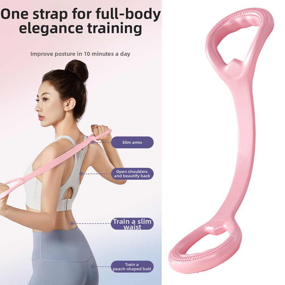 8-förmiges elastisches Übungsb – Posture Corrector Back Bewertung und Preis