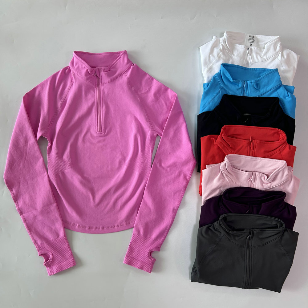 No Logo Yoga-Jacke mit halbem  – Yoga Of Fitness Bewertung und Preis
