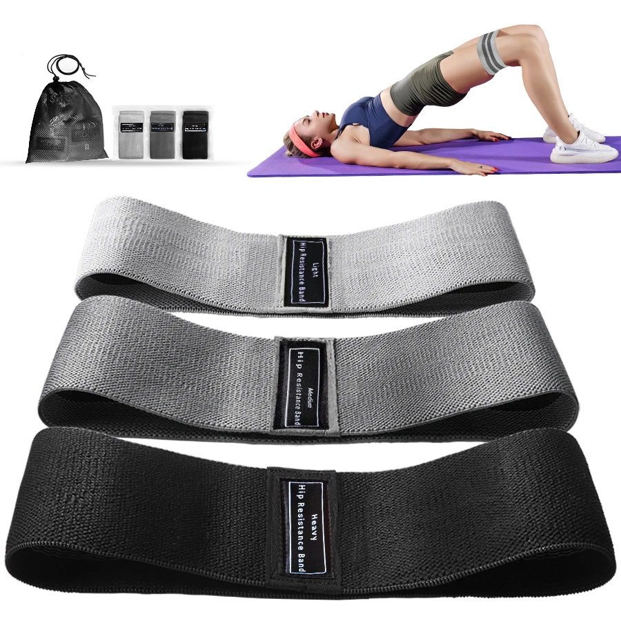Stoff-Widerstandsband für Hüft – Yoga Fitness Resistance Band Bewertung und Preis
